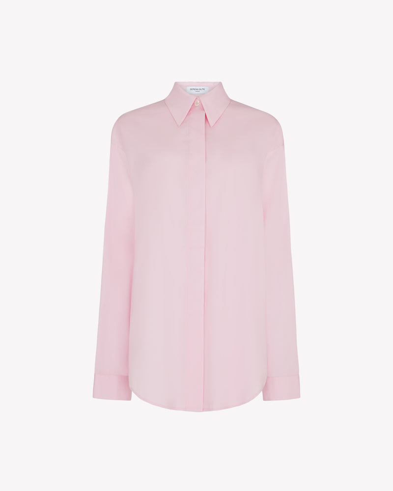 Oversized Cuff Shirt - Rose Pink picture #1