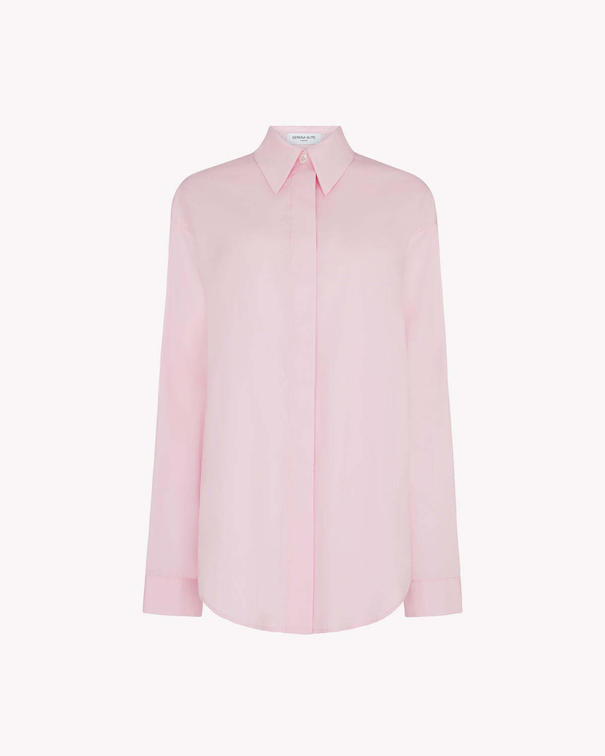 Oversized Cuff Shirt - Rose Pink SERENA BUTE