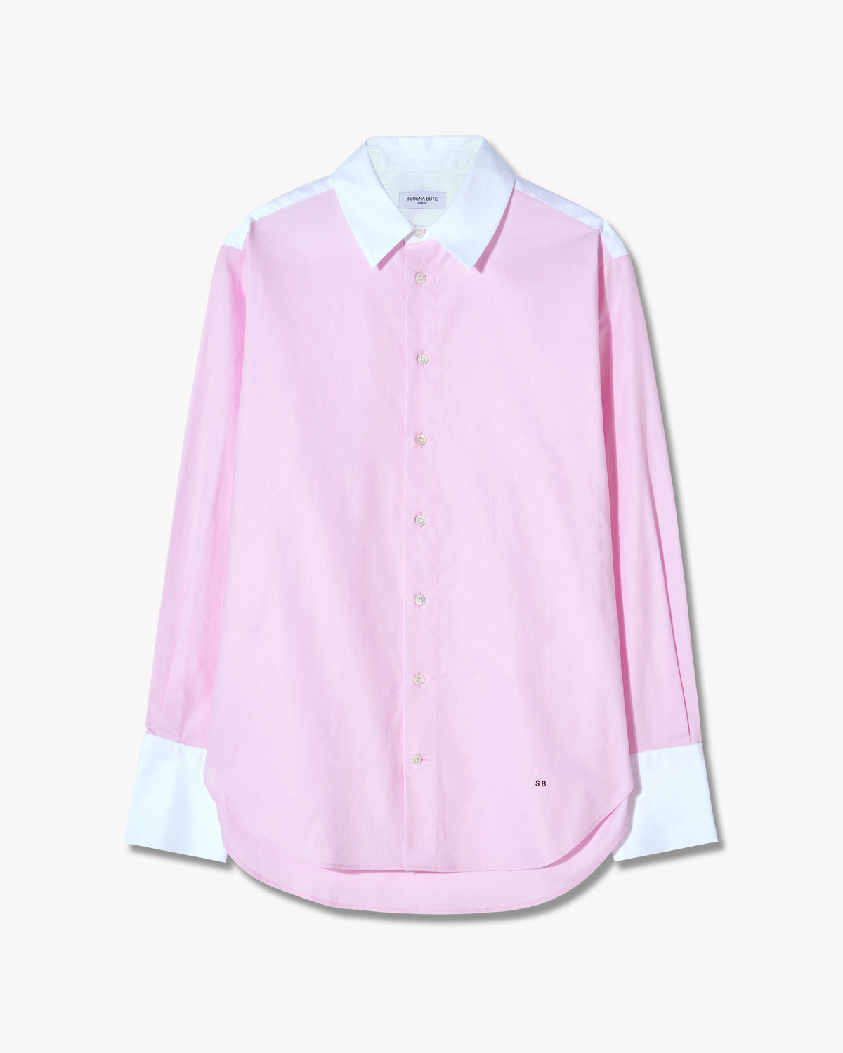 Oversized Oxford Shirt - Pink