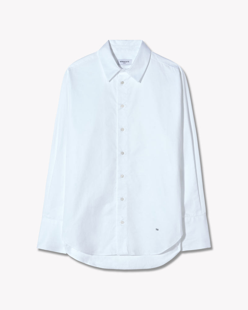 Oversized Oxford Shirt - White picture #2
