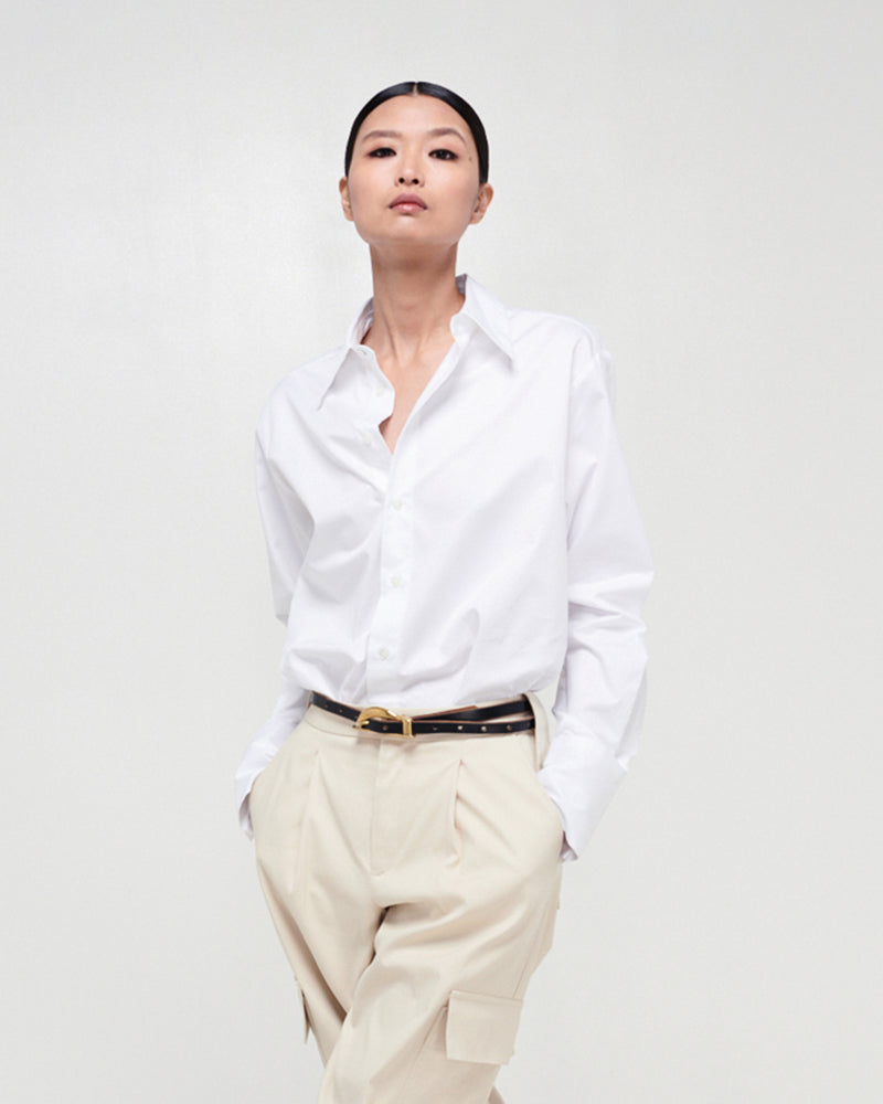 Oversized Oxford Shirt - White picture #1