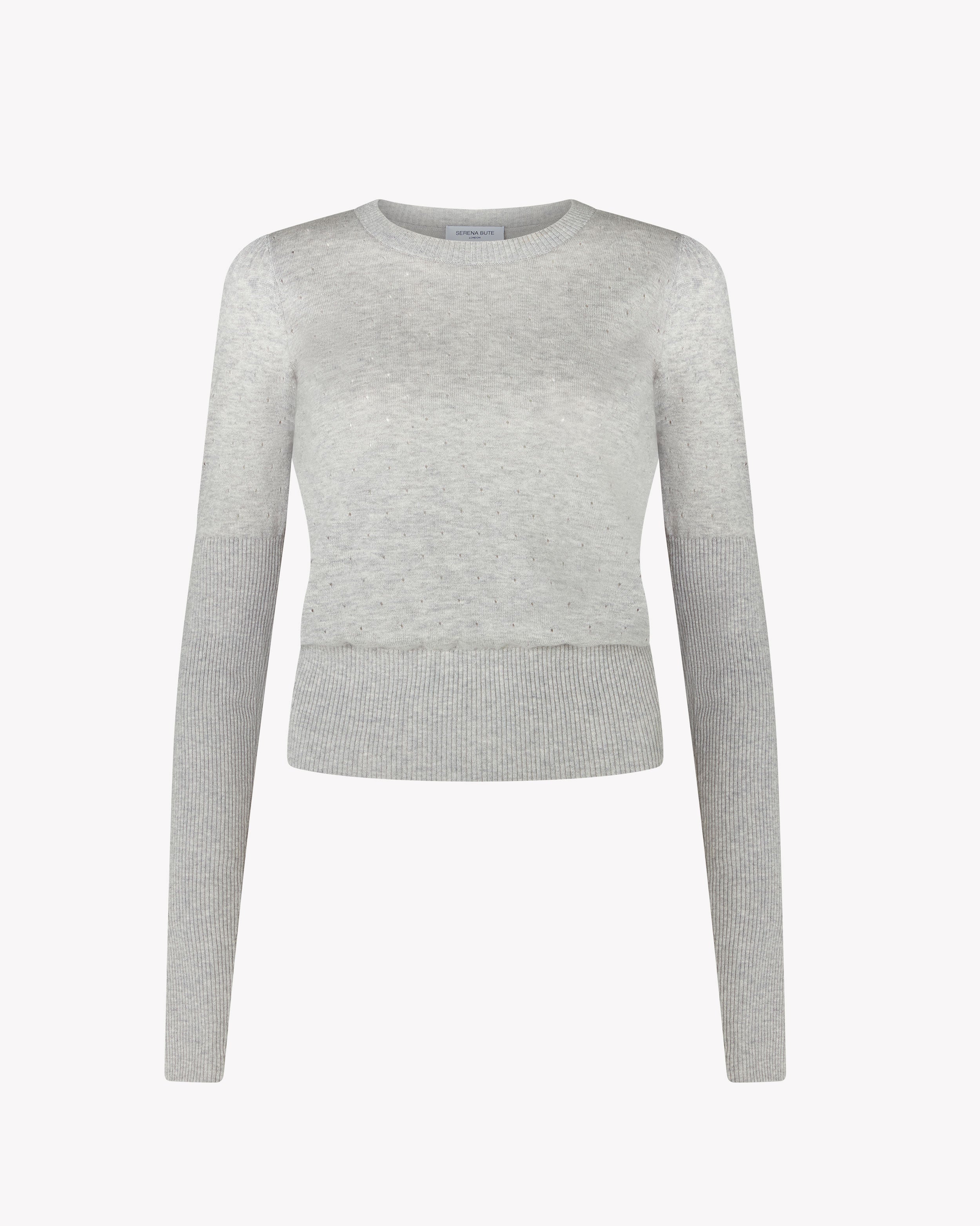 Black fitted jumper womens best sale