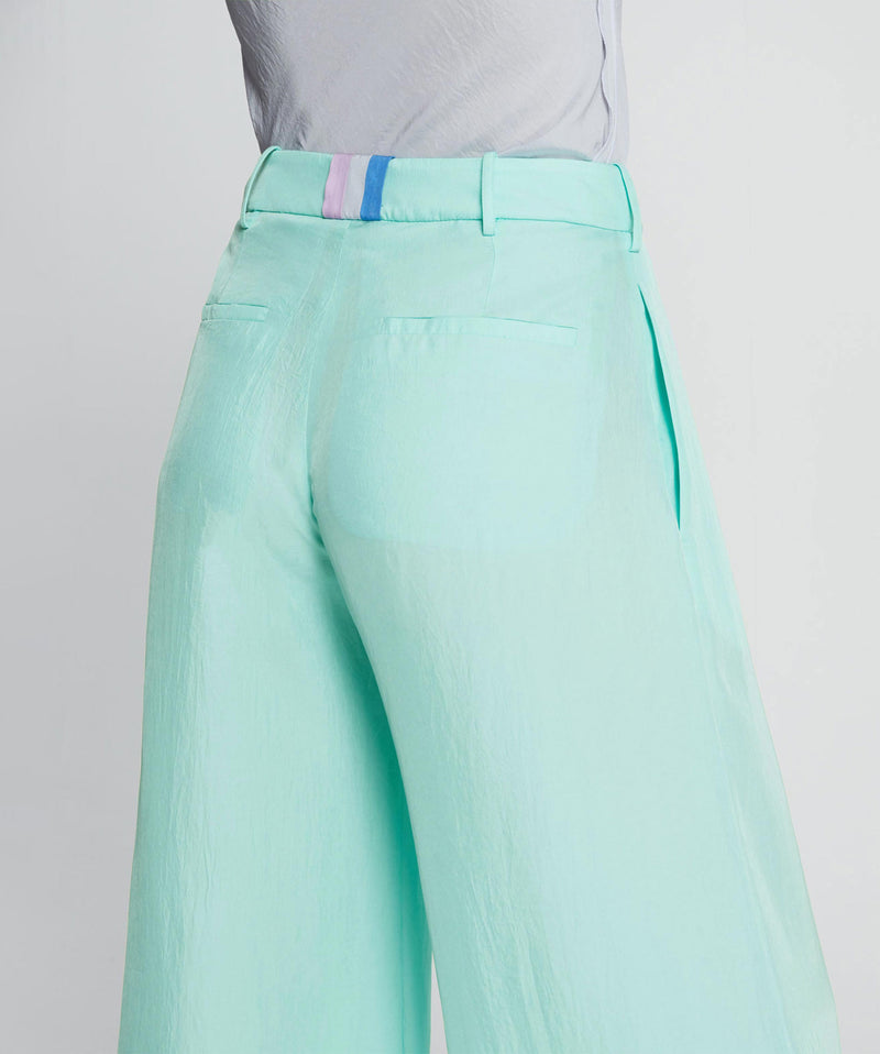 Relaxed Wide Leg Trouser - Bermuda Green picture #4