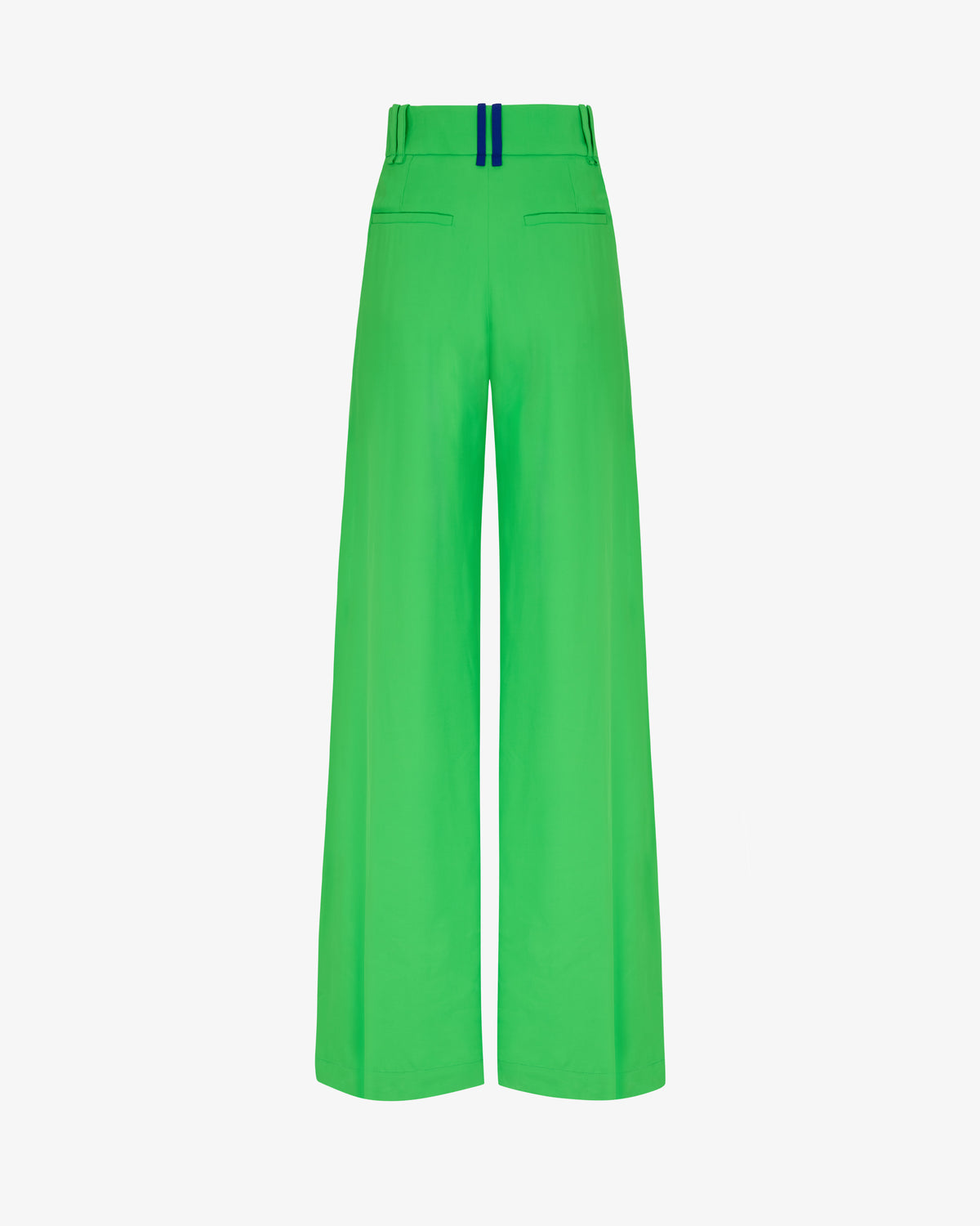 Relaxed Wide Leg Trouser - Bright Green