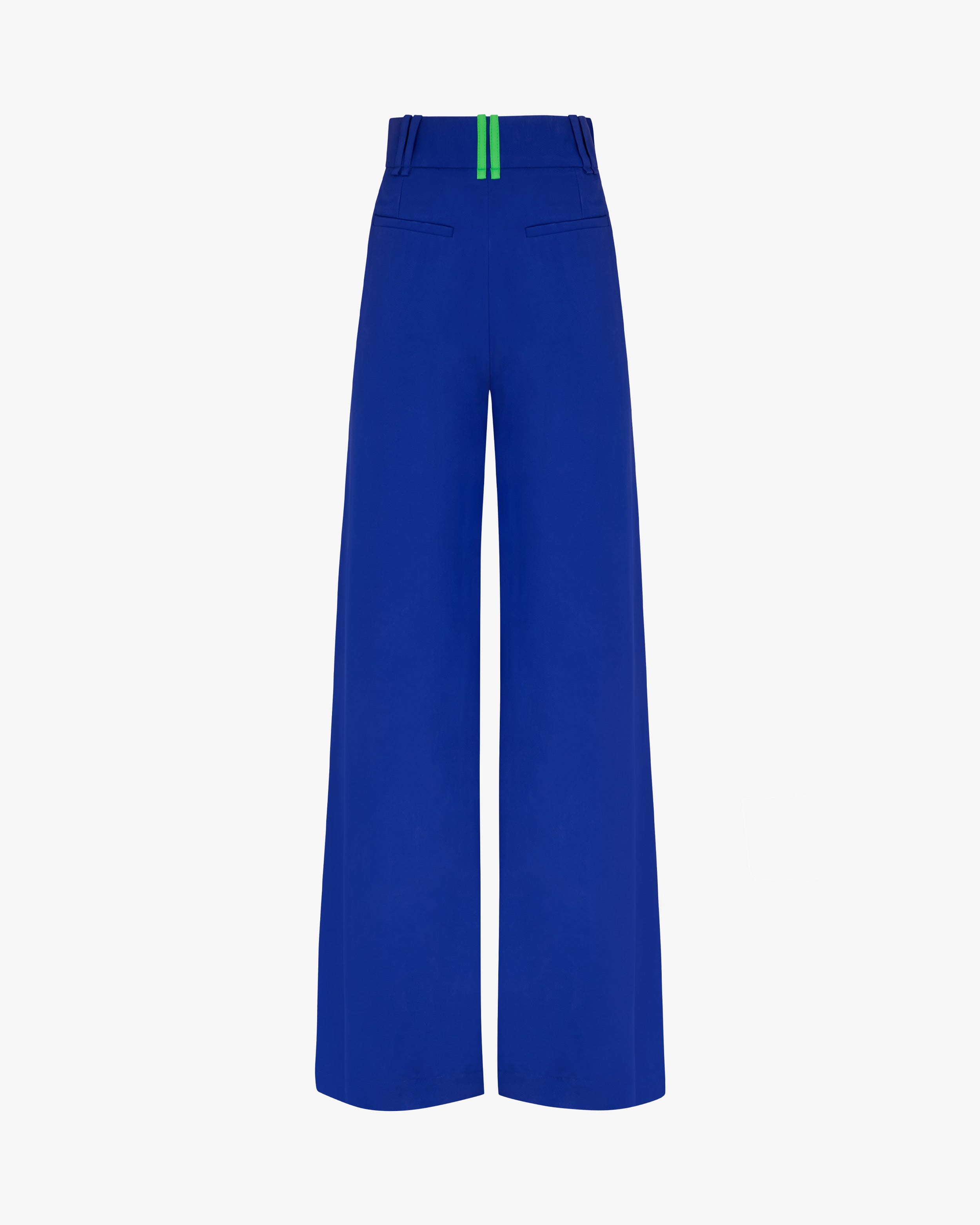 Serena Bute London Relaxed Wide Leg Trouser Cobalt Blue for Women Ladies