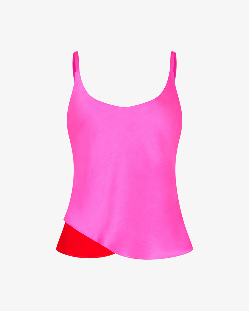 Reversible Cami Top - Bright Pink/Red picture #3