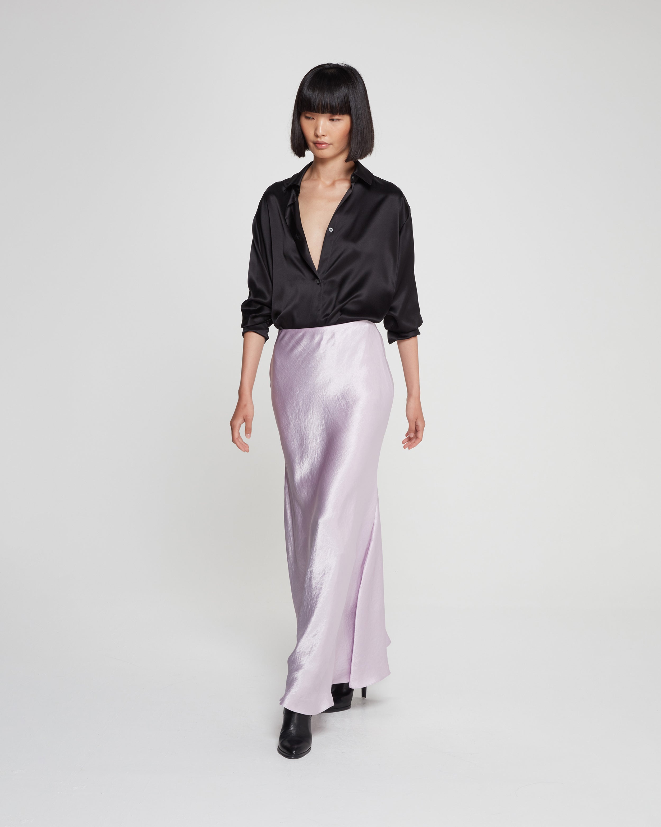 Lilac best sale maxi skirt