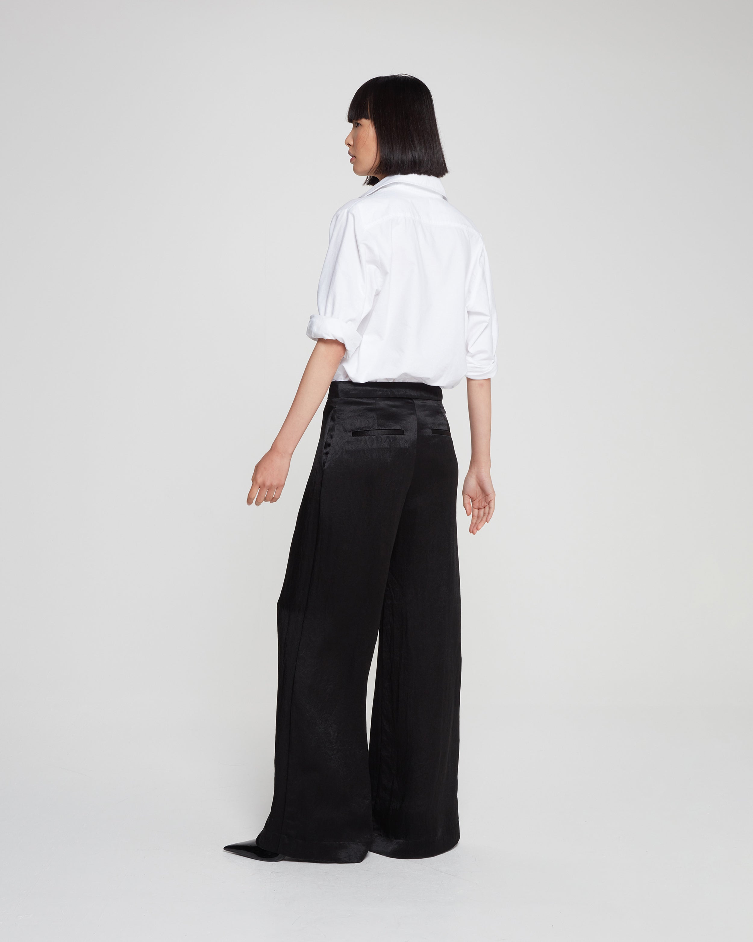 Wide leg 2024 evening trousers