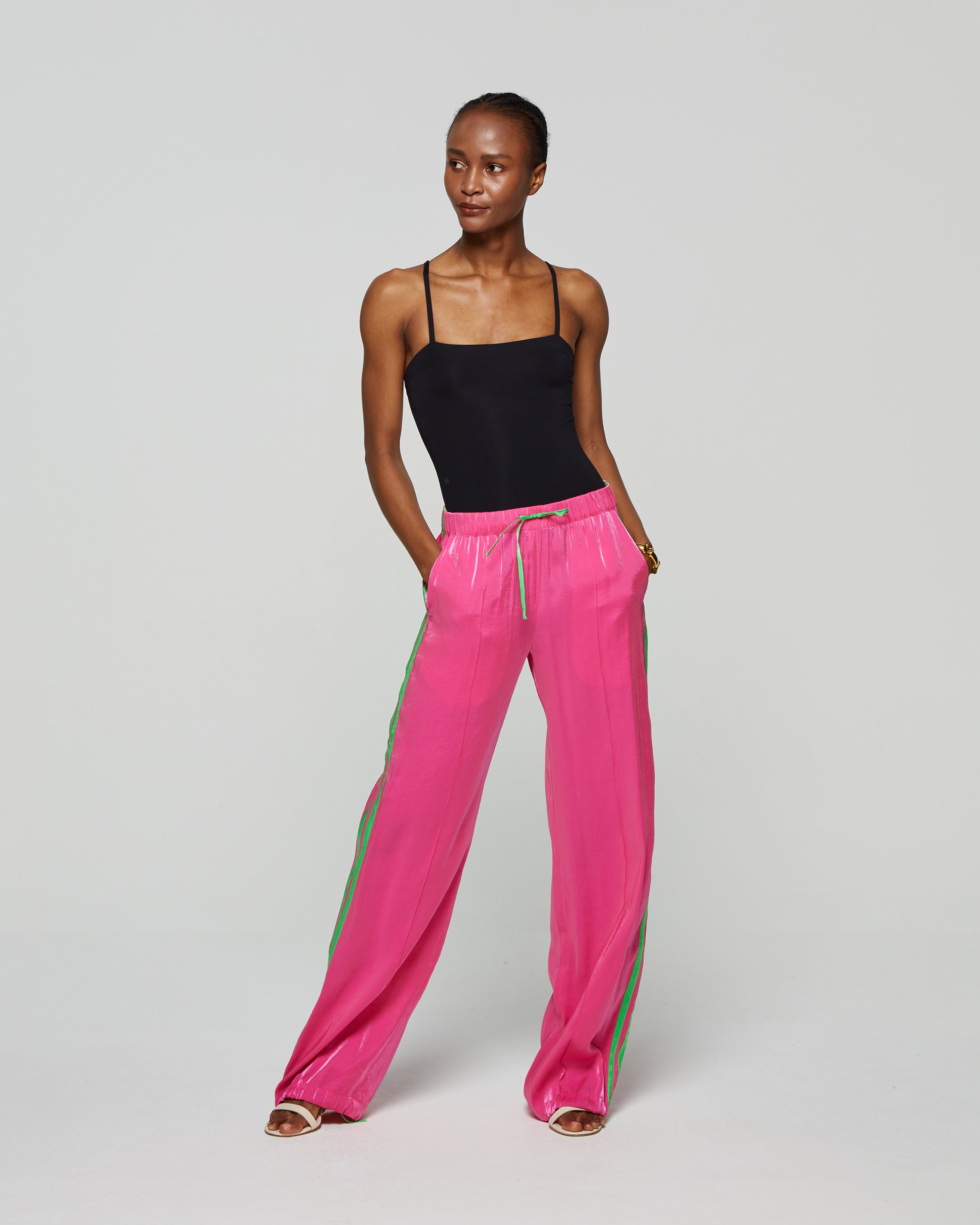 Serena Jogger - Fluro Pink