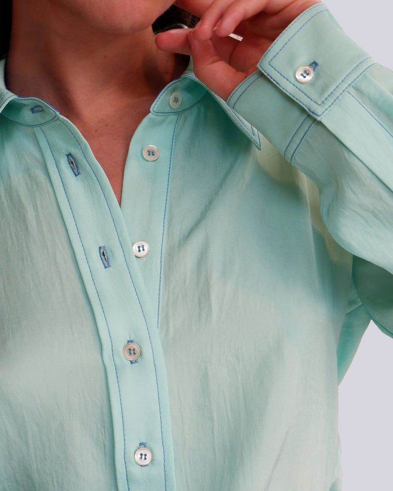 Serena Shirt - Bermuda Green picture #4