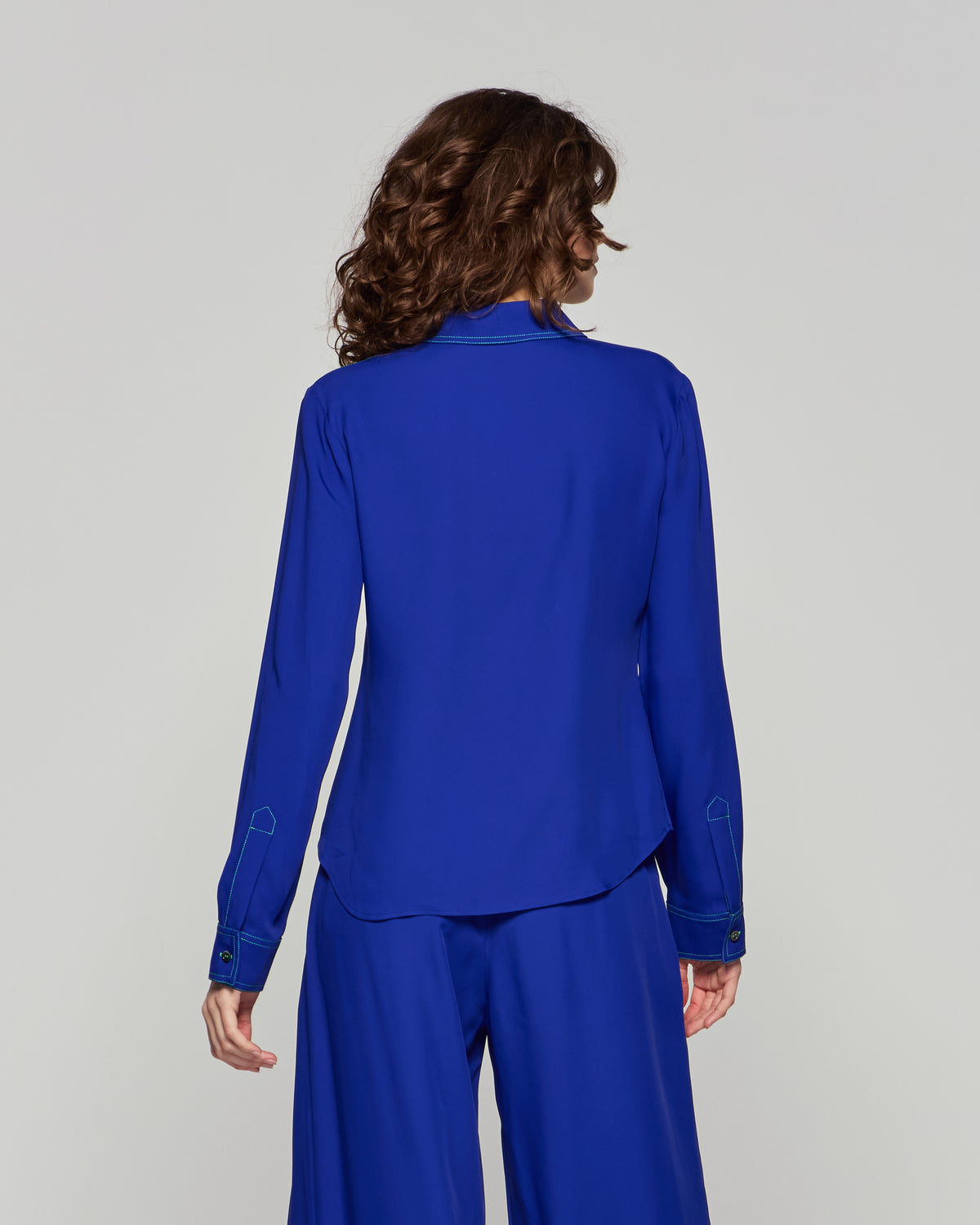 Serena Shirt - Cobalt Blue