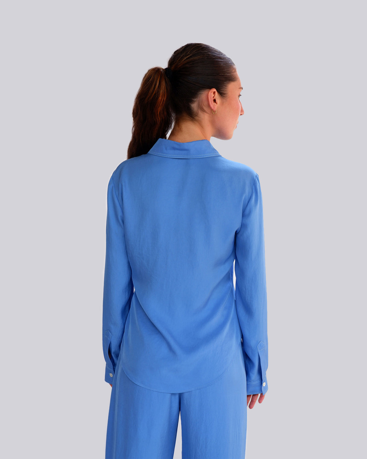 Serena Shirt - Riviera Blue SERENA BUTE