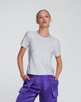 Serena T-Shirt - Dove Grey