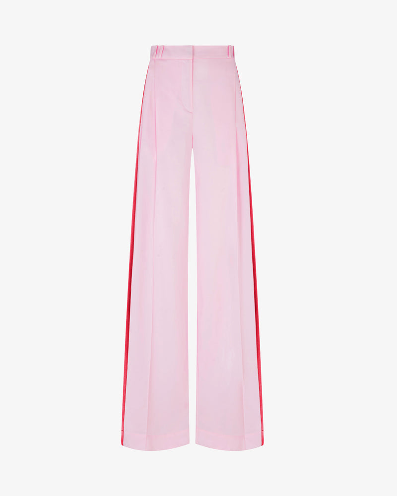 Serena Wide Leg Trouser - Pastel Pink picture #1