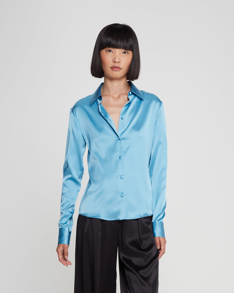 Silk City Shirt - Ice Blue picture #1