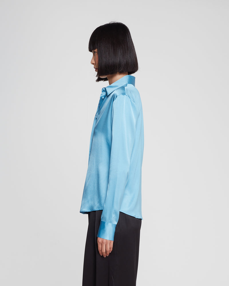 Silk City Shirt - Ice Blue picture #3