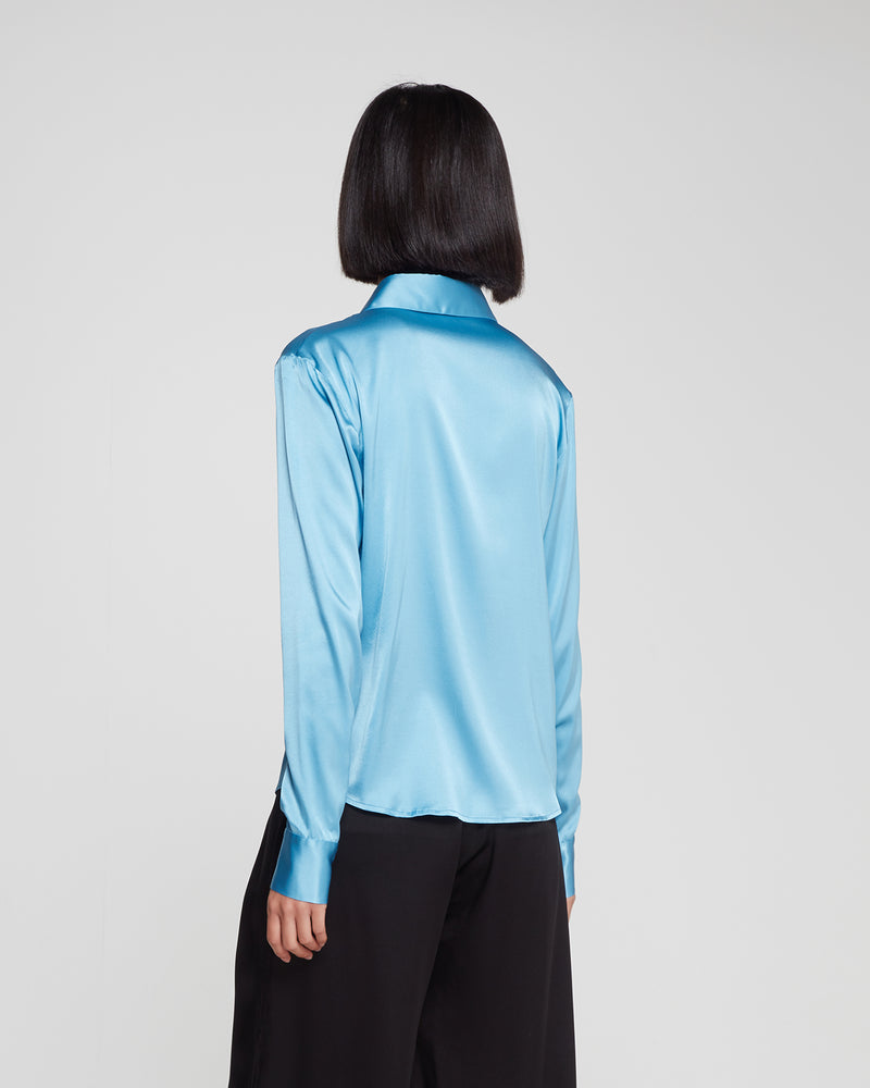 Silk City Shirt - Ice Blue picture #4