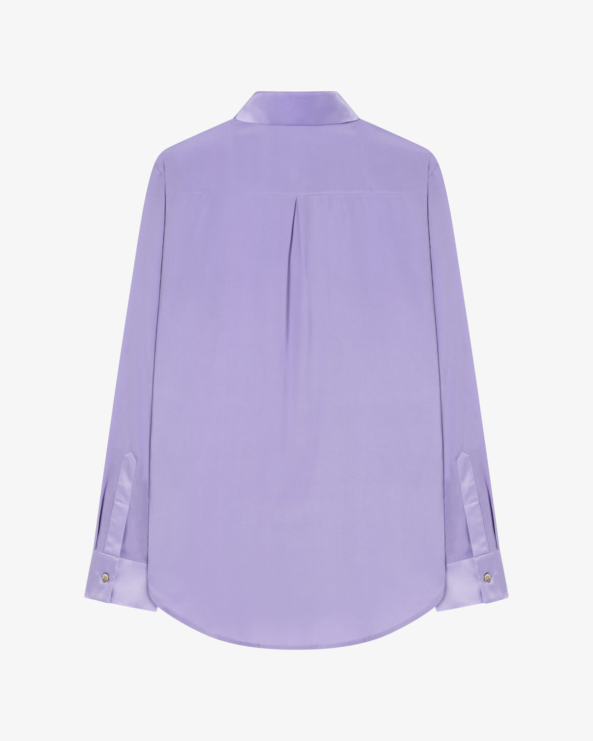 Silk Classic Shirt - Lilac