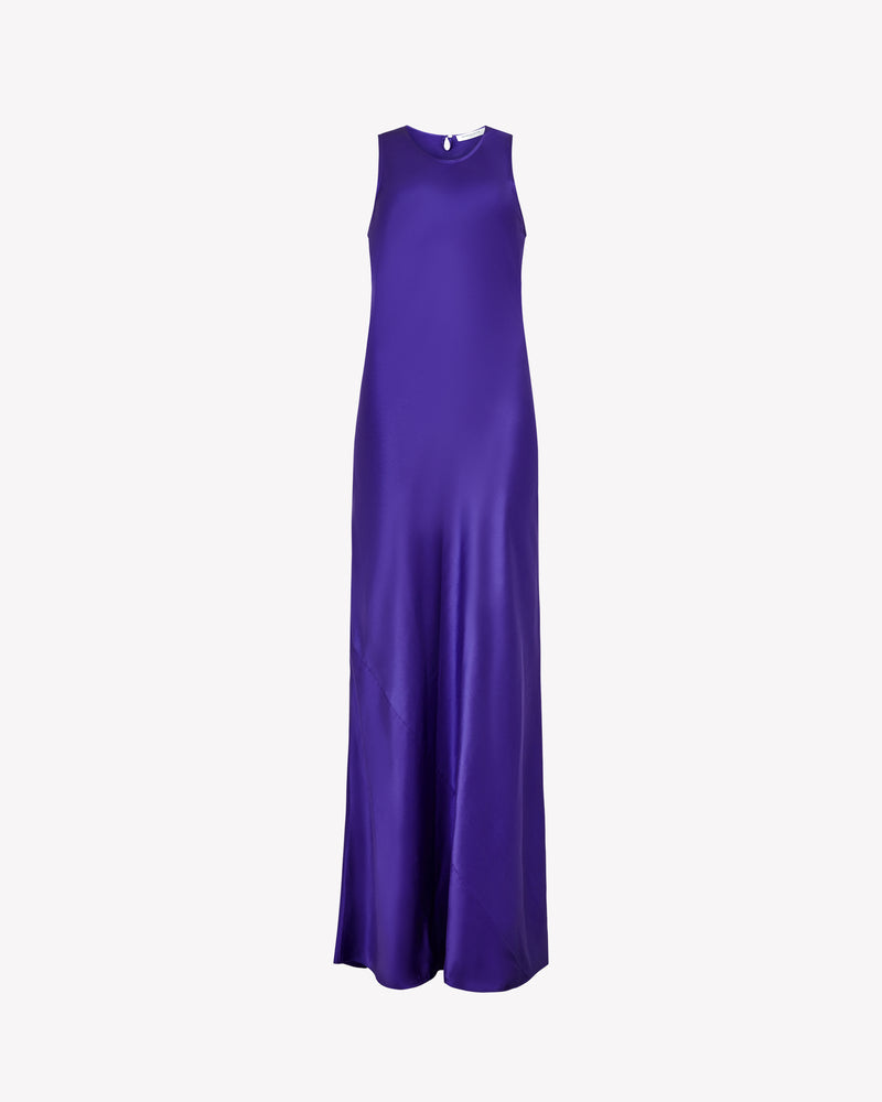 Silk Tank Dress - Amethyst Purple picture #2