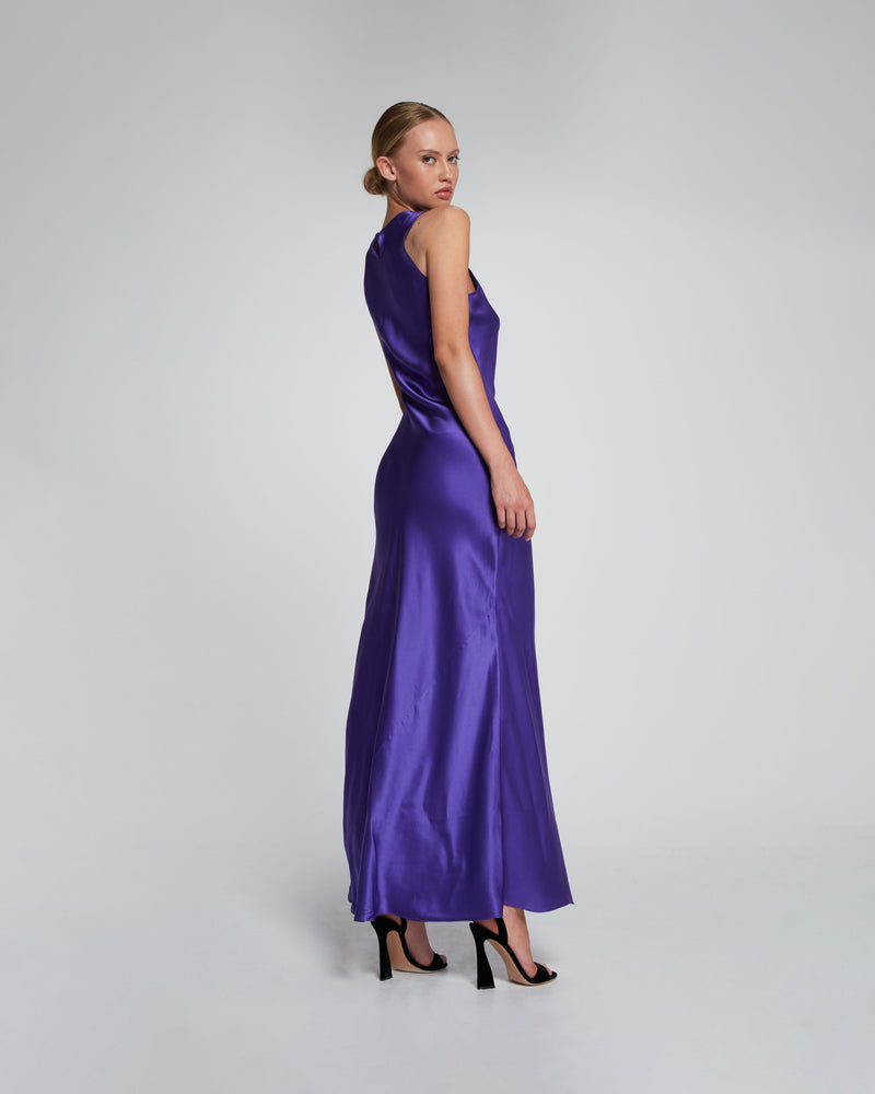 Silk Tank Dress - Amethyst Purple picture #4