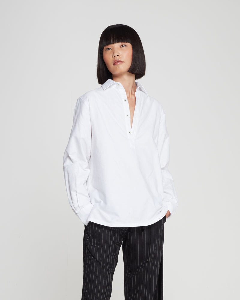 Soft Cotton George Shirt - White picture #1