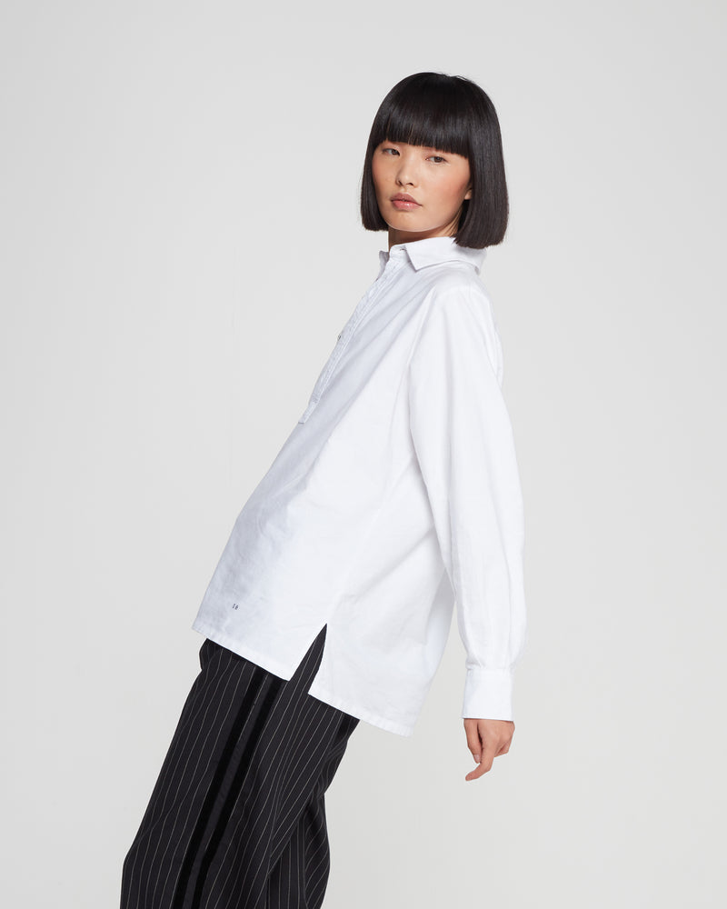 Soft Cotton George Shirt - White picture #2