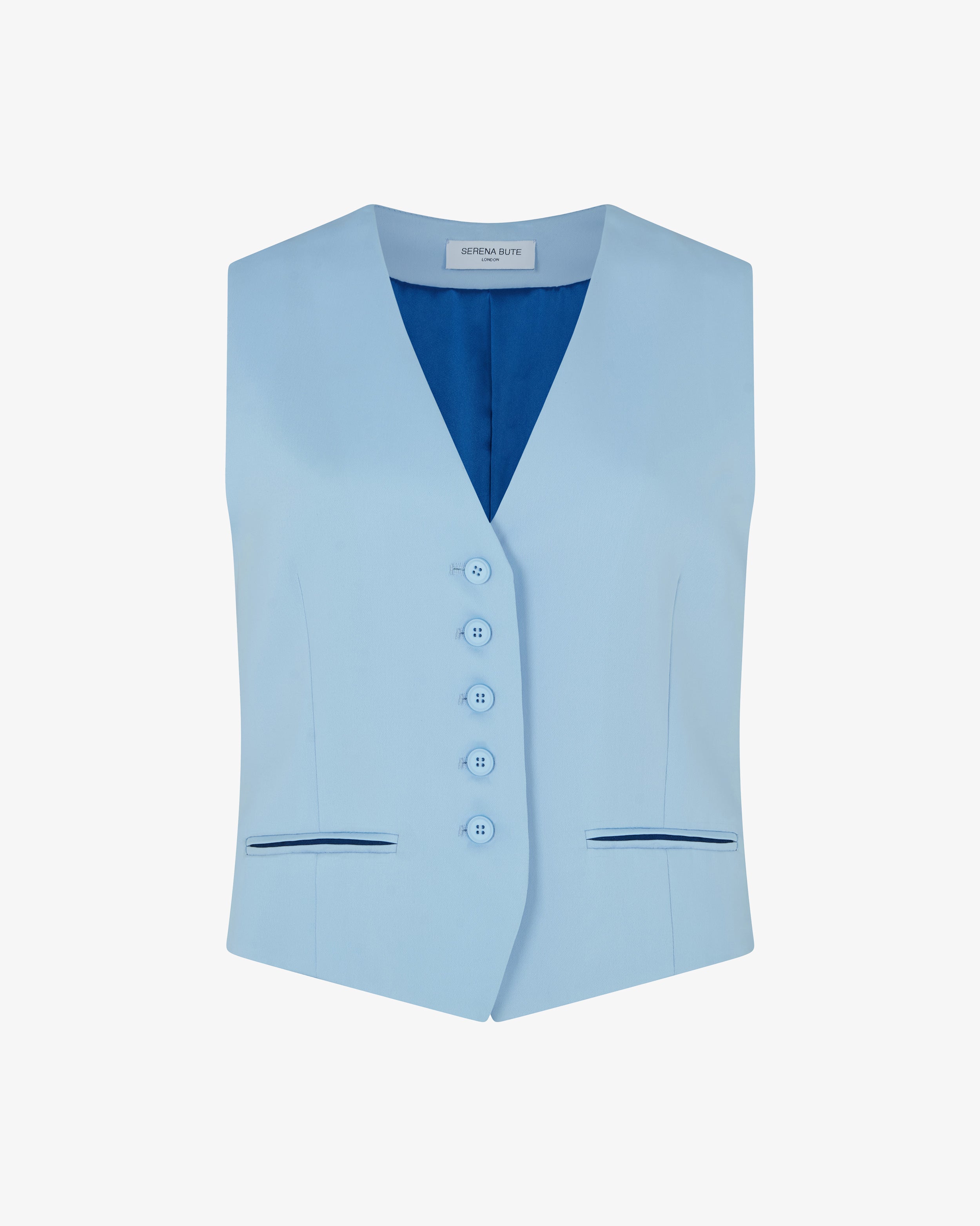 Summer Waistcoat - Pastel Blue