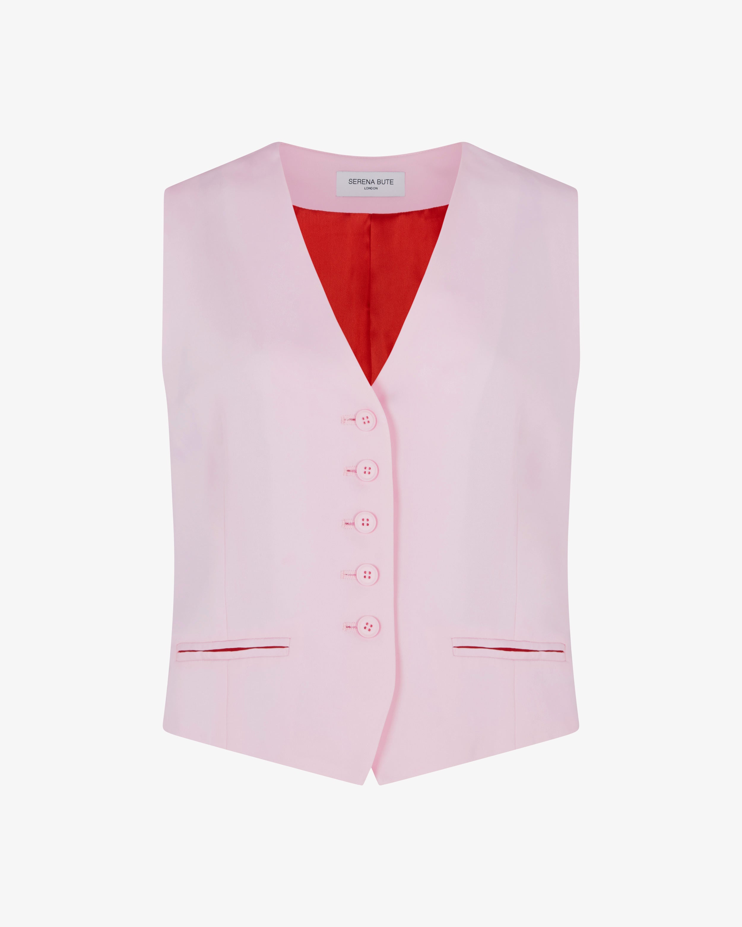 Summer Waistcoat - Pastel Pink