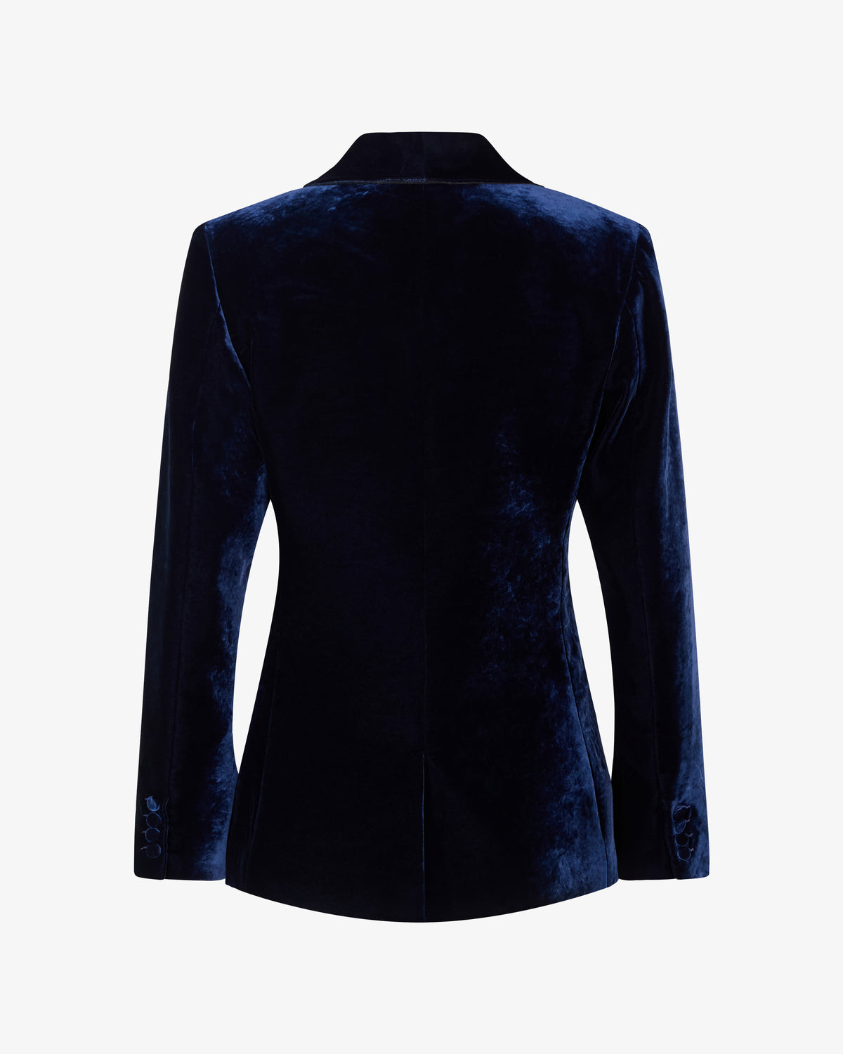 Velvet Blazer - Navy