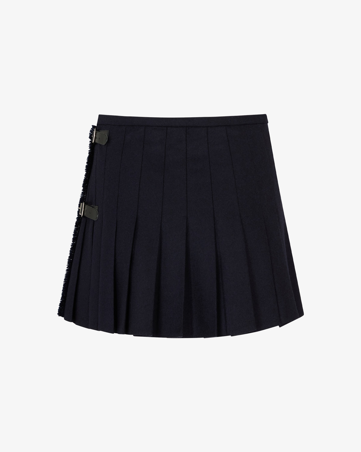 Wool Mini Kilt - Midnight Navy