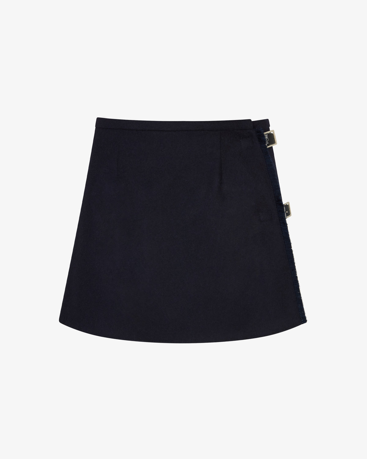 Wool Mini Kilt - Midnight Navy