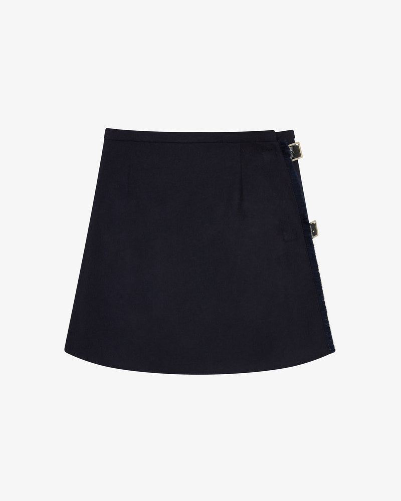 Wool Mini Kilt - Midnight Navy picture #2