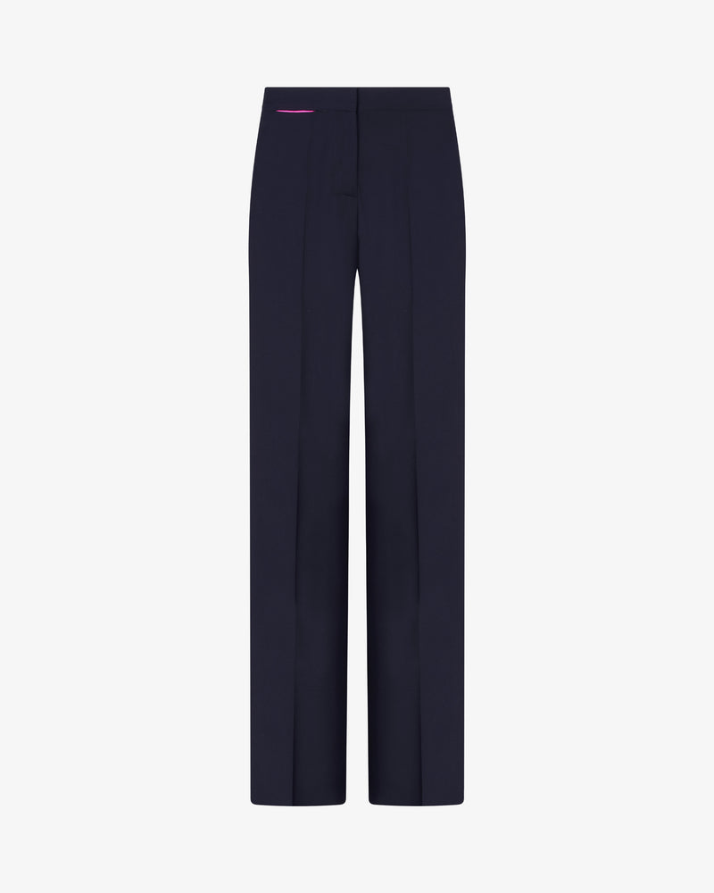 Wool Tapered Trouser - Navy picture #2